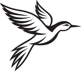 Obraz premium Adobe Illustrator Artwork bird flying logo