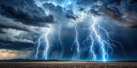 Rain storm backdrop with lightning in overcast sky, rain, storm, backdrop, lightning, cloudy, weather, dark, dramatic