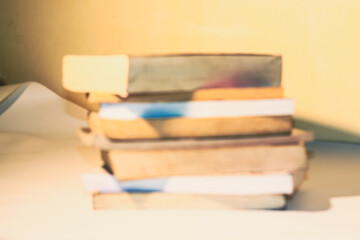 stack of books