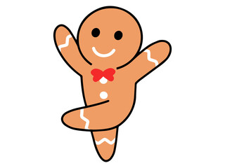 Christmas Cartoon Cake Background Illustration