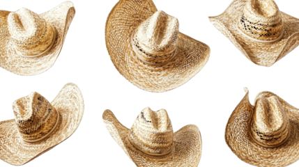 Cowboy hat fabric by the yard unique western print textile spoonflower