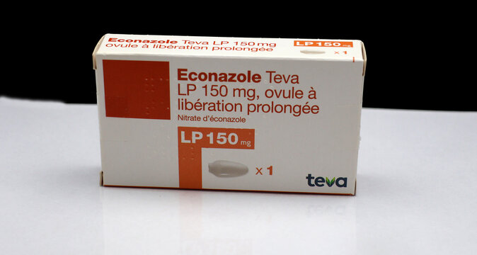 Boite de m&eacute;dicament  Econazole de chez Teva