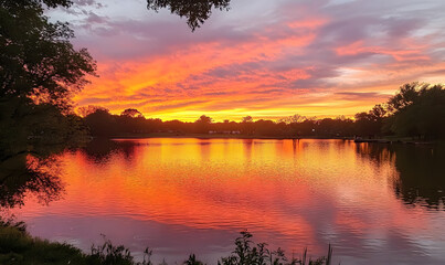 Obraz premium Spectacular Nature and Scenic Wonders: Golden Hour Sunsets, Lush Forests, Tranquil Beaches, and Vibrant Fields of Flowers in Stunning Views