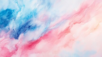 Soft Focus Abstract Watercolor Background