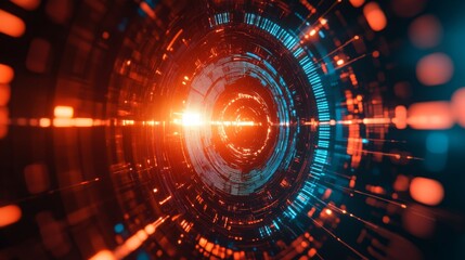 Obraz premium Dynamic Modern Design with Futuristic Elements