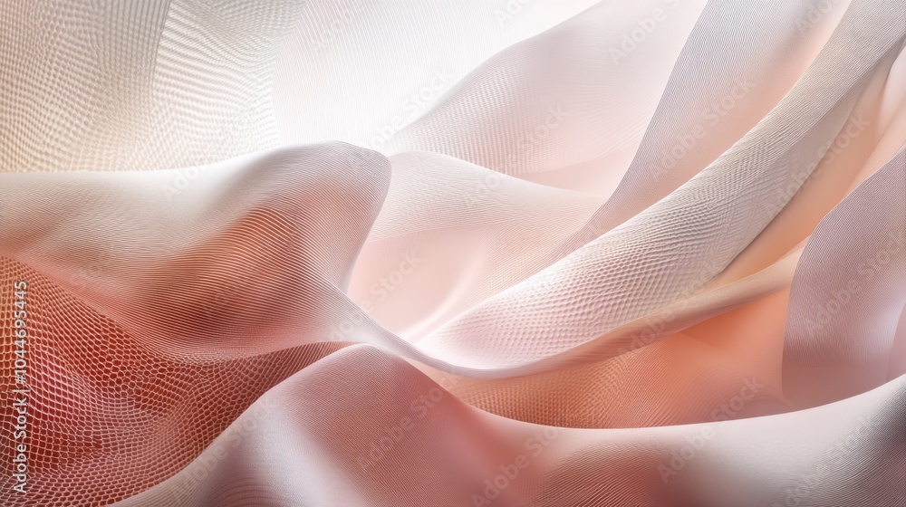 Poster subtle gradient textures with soft shadows in 3d style