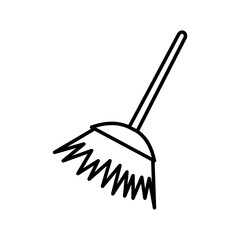 broom and dustpan
