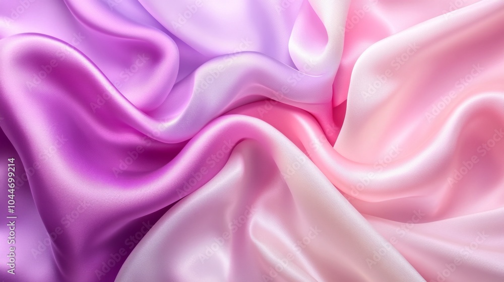 Poster smooth gradient textures in soft fabric background