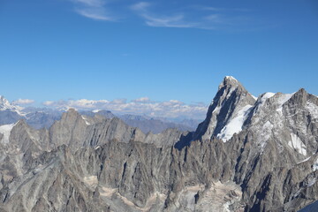 Mont Blanc massif Saint-Gervais-Les-Bains France Aiguille du Midi, mountains