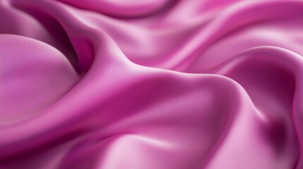 Obraz premium Soft Pink Fabric with Gentle Lighting and Smooth Textures