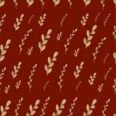 BACKGROUND FLOWER WATERCOLOR WALLPAPER PATTERN