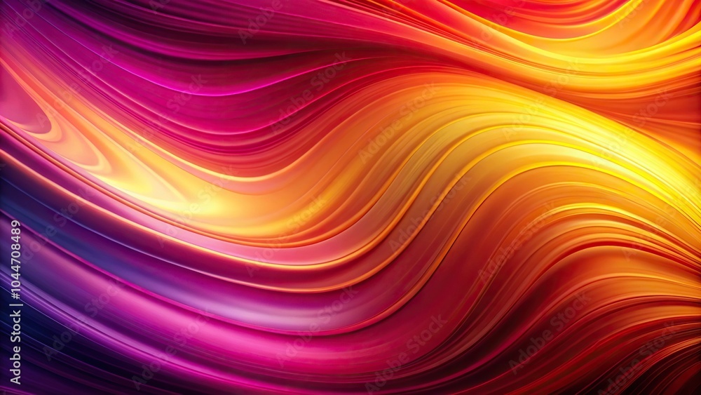 Poster tilted angle fluid colors with red yellow violet gradient abstract background