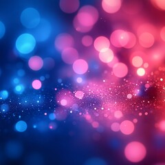 Blue and Pink Gradient Abstract Blur for Minimalist Background Design