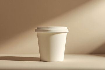 Ice cream, yogurt bucket realistic blank mockup of food container empty for branding. 