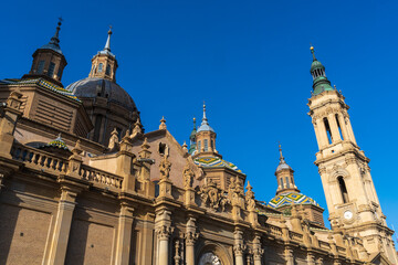 Cathedral-Basilica of Our Lady of the Pillar in, Basilica, Zaragoza, Spain