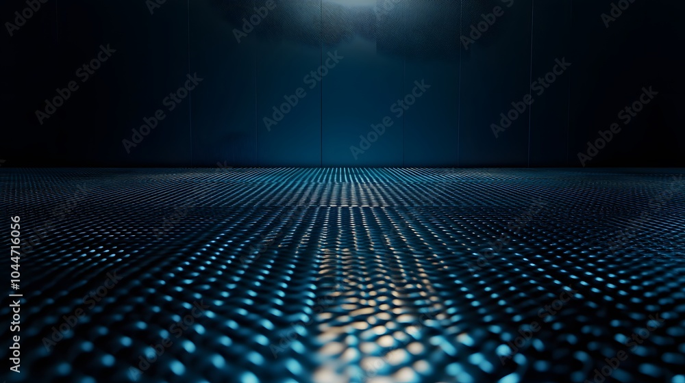 Poster abstract blue and black are light pattern with the gradient is the with floor wall metal texture sof