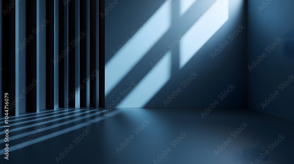 Poster abstract blue and black are light pattern with the gradient is the with floor wall metal texture sof