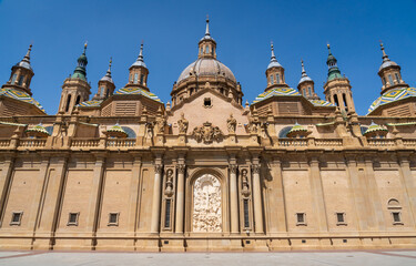 Cathedral-Basilica of Our Lady of the Pillar in, Basilica, Zaragoza, Spain