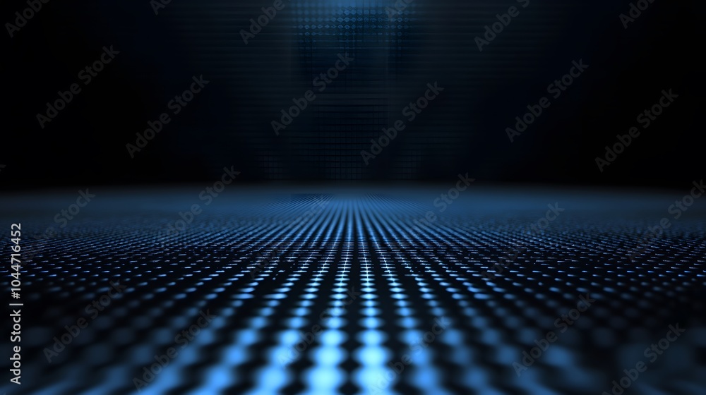 Poster abstract blue and black are light pattern with the gradient is the with floor wall metal texture sof