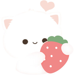 Cat (meow) and berry bliss