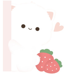 Cat (meow) and berry bliss