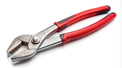 Fototapeta premium Tongue and groove pliers isolated on white background