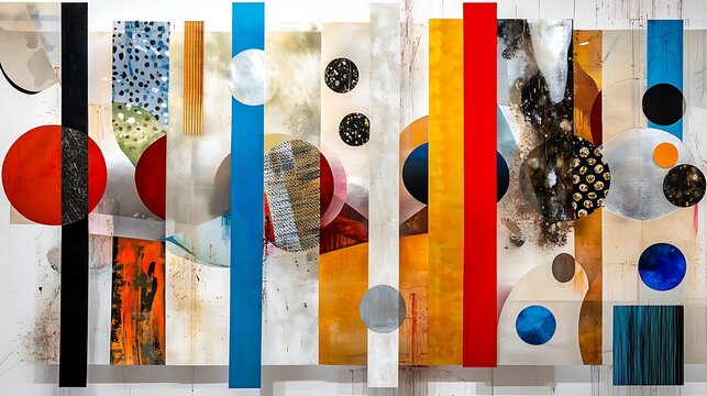 Colorful beads and spoons, perfect for crafting or school projects, found in a souvenir window