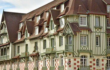 Deauville; France - october 12 2024 : city center