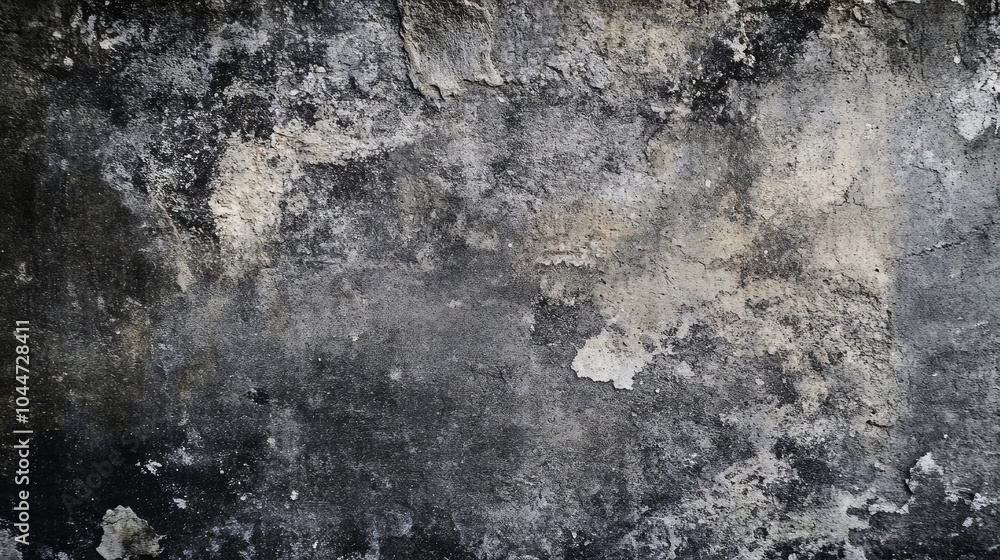 Poster gray concrete stone texture background in a horizontal layout providing ample space for text or desi