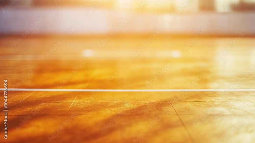 Aufkleber abstract court backdrop with a blurred background featuring selective focus and ample copy space