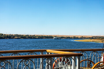 Embark on a Nile's Verdant Shores: A River Cruise Odyssey. Witness lush landscapes, ancient...