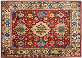 Vibrant Turkish Knotted Rugs in Vivid Colors Adding Warmth and Style to Any Interior Space