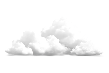 white clouds in the sky