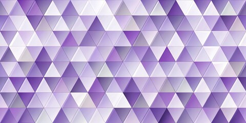 triangle pattern in lavender and white