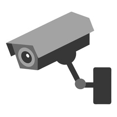 CCTV Camera Vector Illustration.