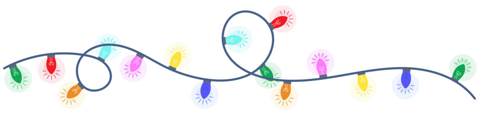 lighting wire decoration colorful party lamp for celebrating event