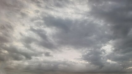 Obraz premium Beautiful blue sky with cloud in nature 