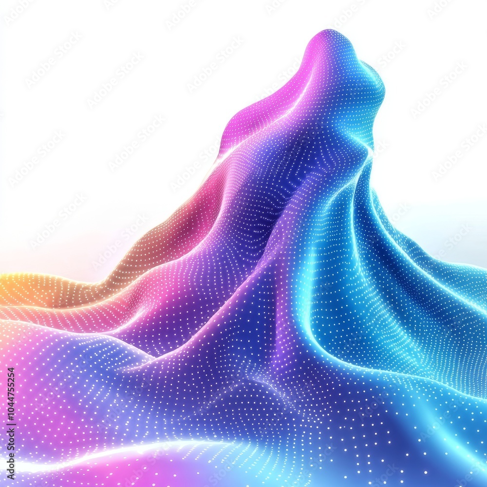 Poster an infographic that depicts big data streams in the future. information about quantum computing, cry