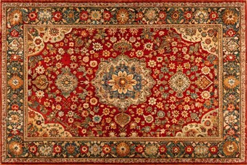 Fototapeta premium Vibrant Oriental Rugs in Stunning Colors Perfect for Home Decor and Interior Design Inspiration