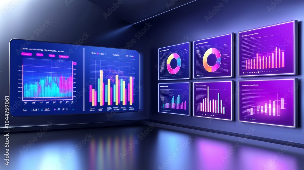 Poster technology and analytics dashboards for modern data analytics.
