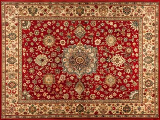 Naklejka premium Vibrant Persian Rugs Displaying Rich Colors and Intricate Patterns for Home Decor and Style Inspiration