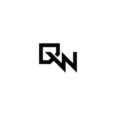 DW monogram logo design letter text name symbol monochrome logotype alphabet character simple logo