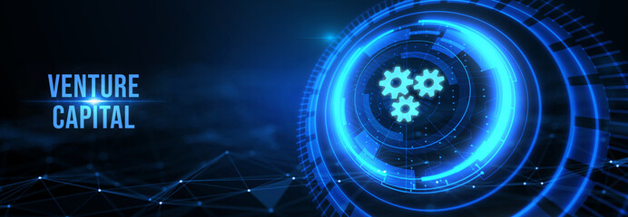 Venture capital. Investor capital. 3d illustration