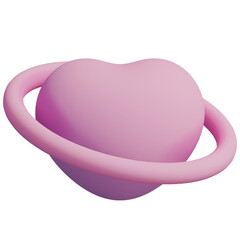 3d icon, 3d illustration, cute heart, glittertexture material, pastel violet color,  transparent background, y2k, playful and fun-loving design