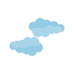 cloud icon illustration flat