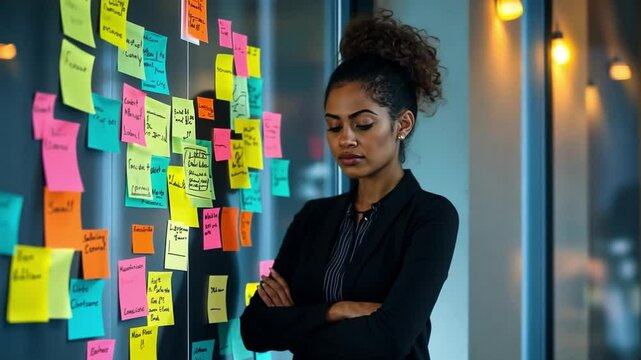 Business brainstorm session with a focus on client data protection
