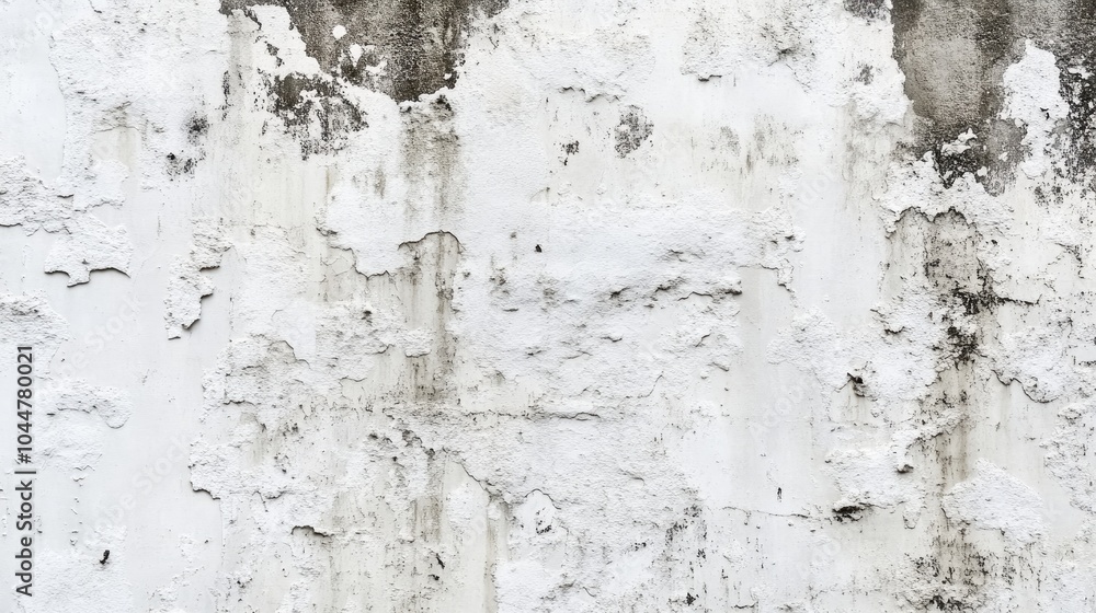 Poster white and gray grunge texture of a concrete wall featuring a seamless pattern suitable for backgroun