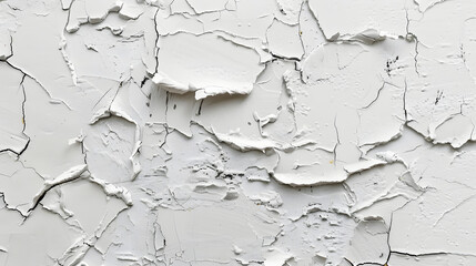 Obraz premium Background of white color with a texture of painted paint. Rough surface for various purposes