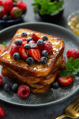 french toasts for breakfast