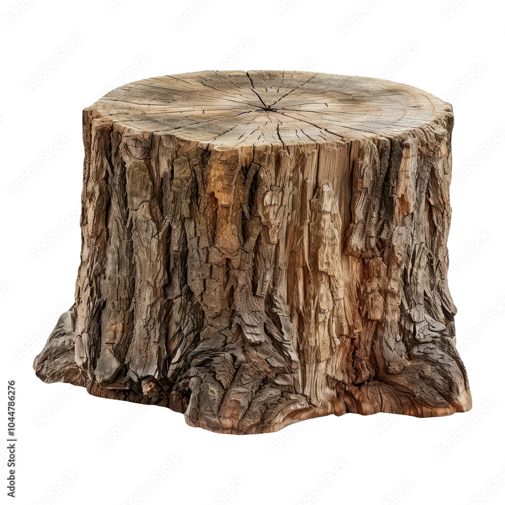 Poster a large log with a hole in the middle